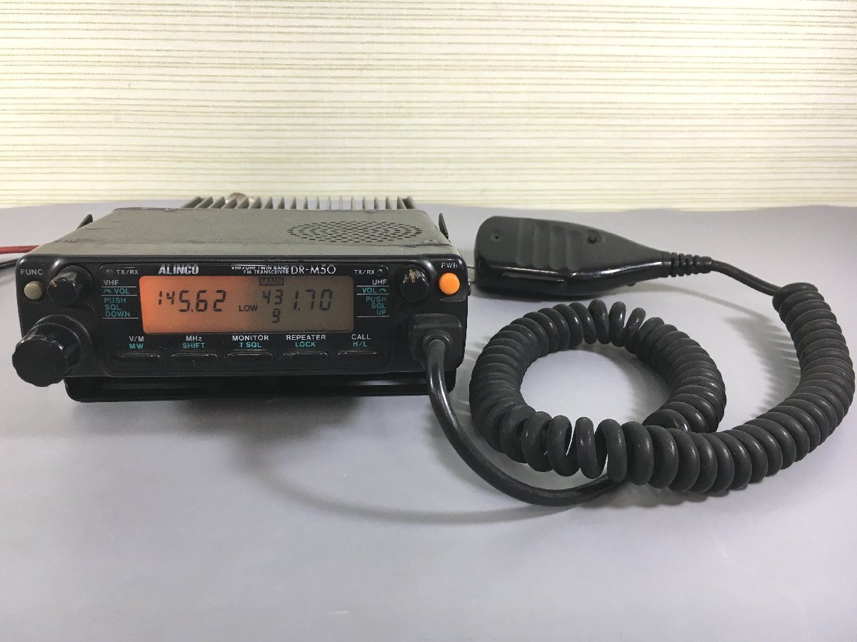 ジャンク品】アマチュア無線機 ALINCO TWINBAND FM ジャンク品】アマチュア無線機 ALINCO TWINBAND FM