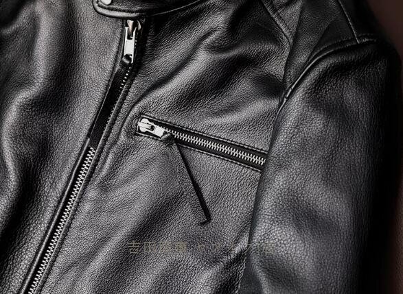 ☆新品牛革 レザージャケット カウハイド 革ジャン 本革 シングルライダース バイクレザー メンズファッション アメカジ 機関車 S～6XL