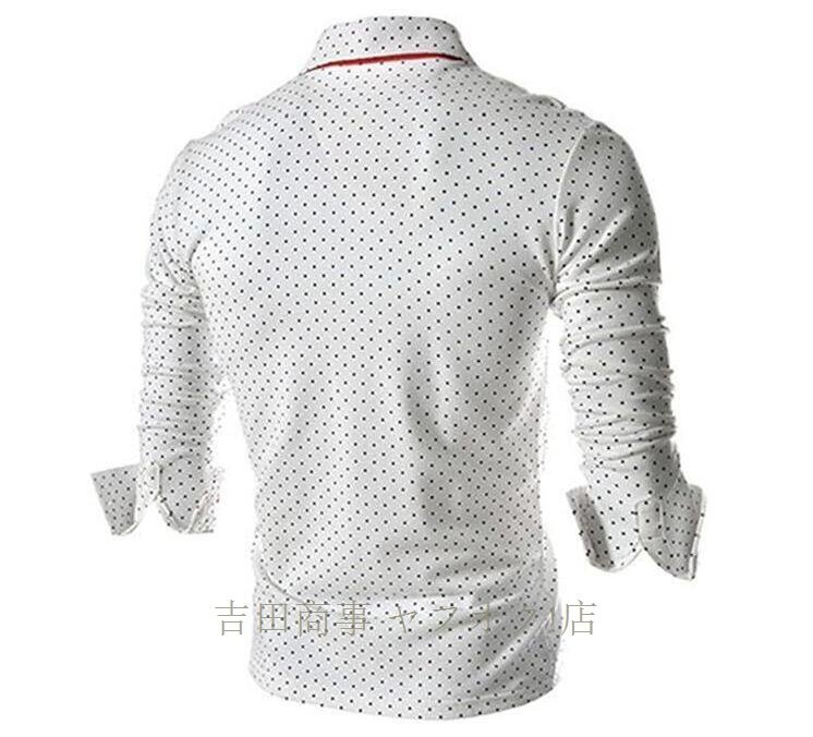 ☆新品秋冬 メンズ ポロシャツ 長袖 ゴルフウェア ゴルフシャツ Tシャツ M-3XL 3色選択可