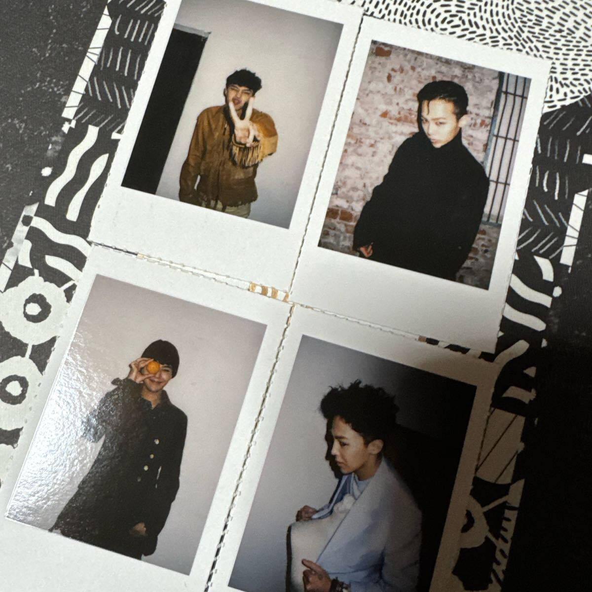 BIGBANG ポラロイド ジヨン G-DRAGON BIGBANG 2015 G-DRAGONジヨンWELCOMING ポラロイド(G-DRAGON