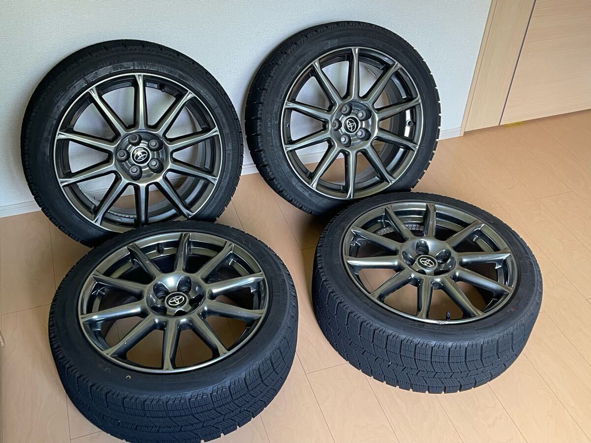 86 zn6 純正ホイール+スタッドレス 5H100 7.5J(スタッドレス 86 zn6 純正ホイール+スタッドレス 5H100 7.5J(スタッドレス