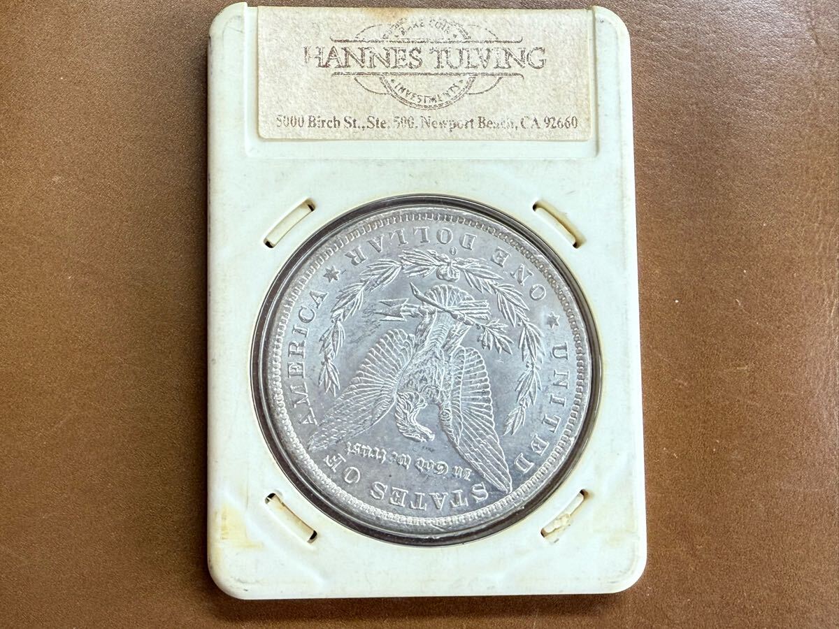 アメリカ 1ドル銀貨 モルガンダラー 1882年 Sマーク MS63 未使用