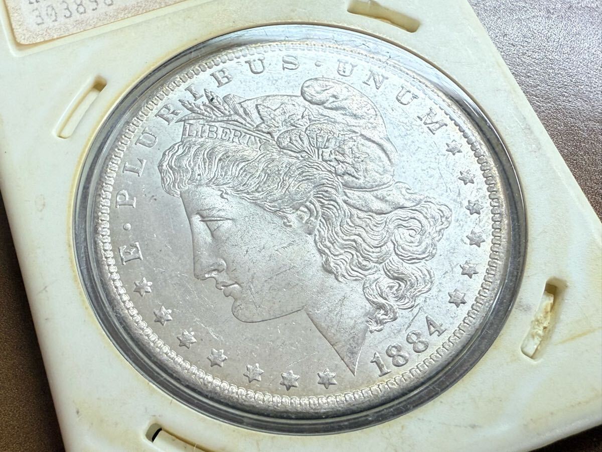 銀貨 アメリカ 1884年 1ドル銀貨 約26.7g モルガンダラー コイン