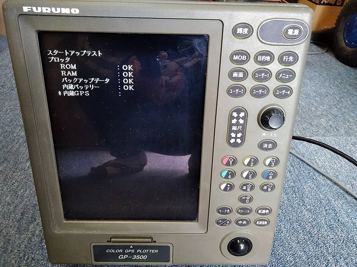 D-23★中古品 　FURUNO フルノ　GPS GP-3500 ★