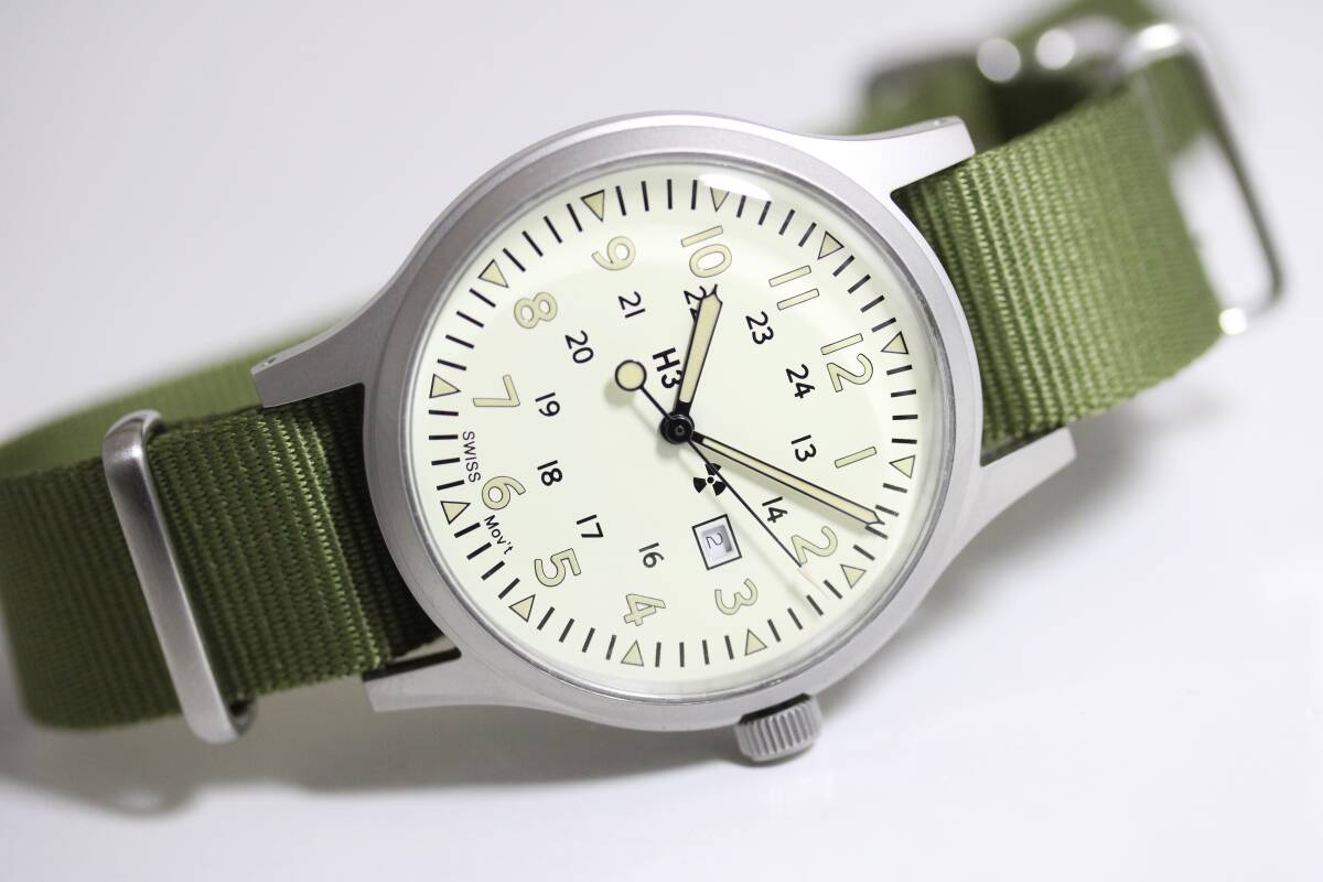 N.W.C NABAL WATCH COMPANY ナバル・ウォッチ・カンパニー クォーツ腕時計 復刻ミリタリーウォッチ アメリカ軍ミリタリーウォッチ NWC_画像2