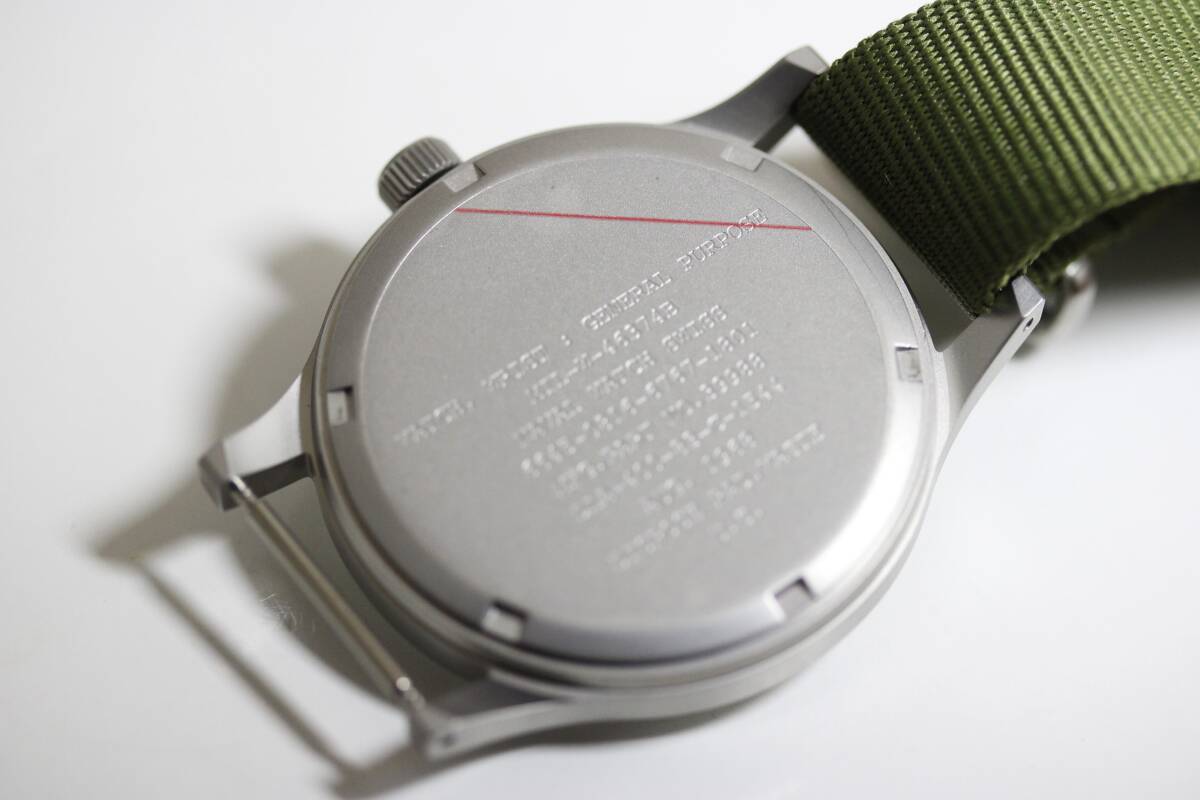 N.W.C NABAL WATCH COMPANY ナバル・ウォッチ・カンパニー クォーツ腕時計 復刻ミリタリーウォッチ アメリカ軍ミリタリーウォッチ NWC_画像6