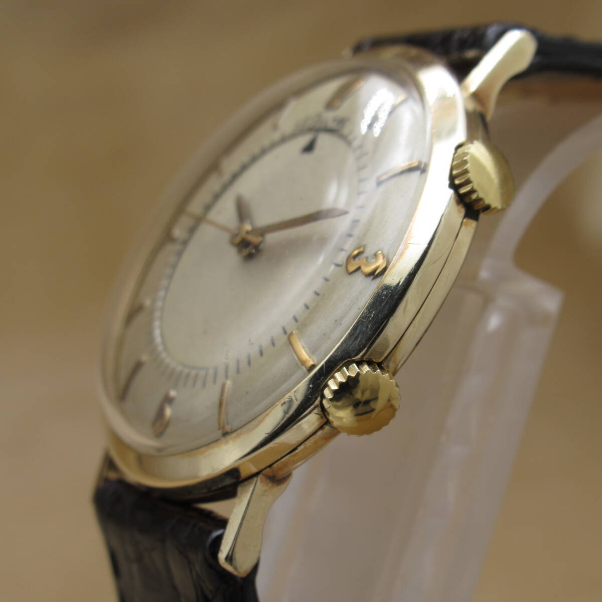 JAEGER LE COULTRE ジャガールクルト メモボックス Ref.3024 アラーム ヴィンテージ アンティーク 10K GF 稼働 1950-1960年代