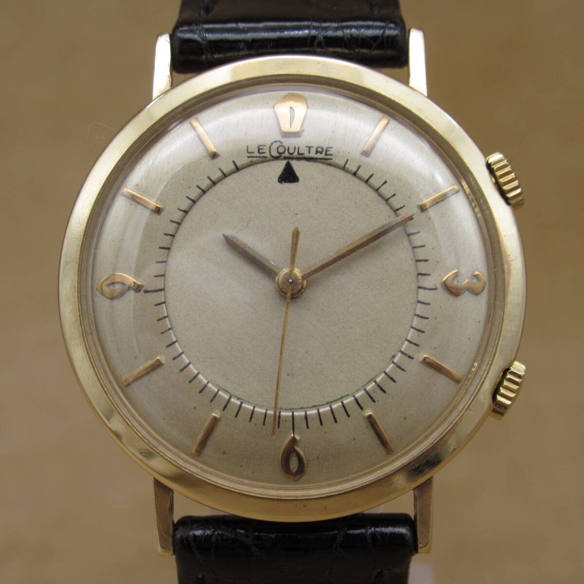 JAEGER LE COULTRE ジャガールクルト メモボックス Ref.3024 アラーム ヴィンテージ アンティーク 10K GF 稼働 1950-1960年代