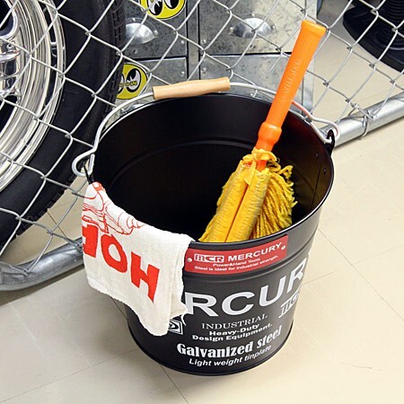 バケツ おしゃれ アメリカ 洗車 洗濯 マーキュリー MERCURY マットブラック_画像5