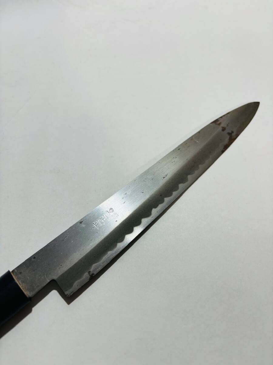 高級御料理包丁 在銘 武平　特制正鋼 刺身包丁 柳刃包丁 キッチン 調(diào)理器具 和包丁 和食 割烹　當(dāng)時物
