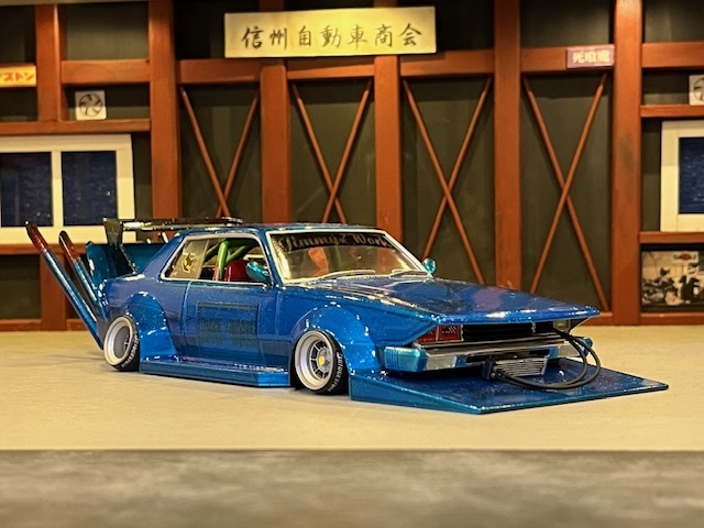 1/24 スカイライン ジャパン チバラギ仕様 ハヤシ 旧車 族車 1/24 スカイライン ジャパン チバラギ仕様 ハヤシ 旧車 族車