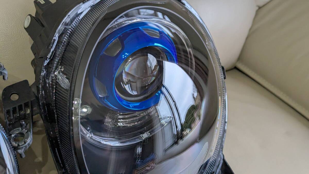 【超美品】ホンダ N-ONE 純正HIDヘッドライト ワンオフ インナーブラック ホンダ N-ONE 純正HID車用 純正ドレスアップヘッドライト 純正