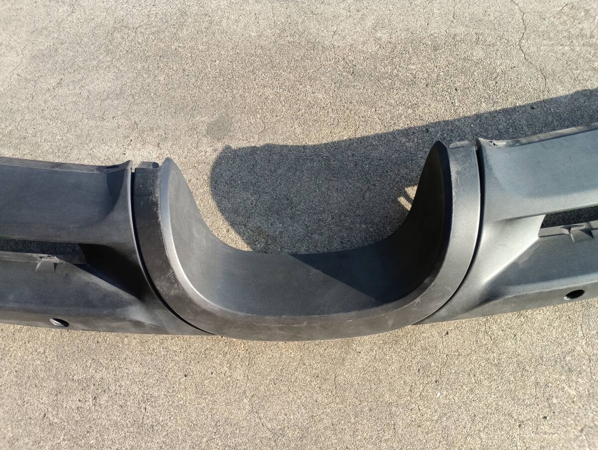 Porsche ポルシェ 981 ケイマン ボクスター 純正 リアディフューザー トリム 3点セット 98150551200 98150581100 98150551100　S3501 _画像3