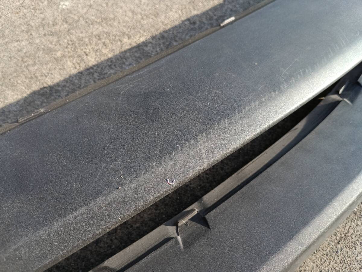 Porsche ポルシェ 981 ケイマン ボクスター 純正 リアディフューザー トリム 3点セット 98150551200 98150581100 98150551100　S3501 _画像5