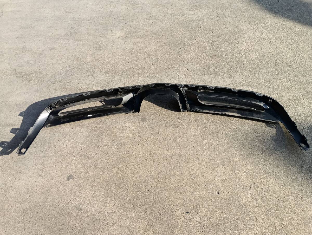 Porsche ポルシェ 981 ケイマン ボクスター 純正 リアディフューザー トリム 3点セット 98150551200 98150581100 98150551100　S3501 _画像7