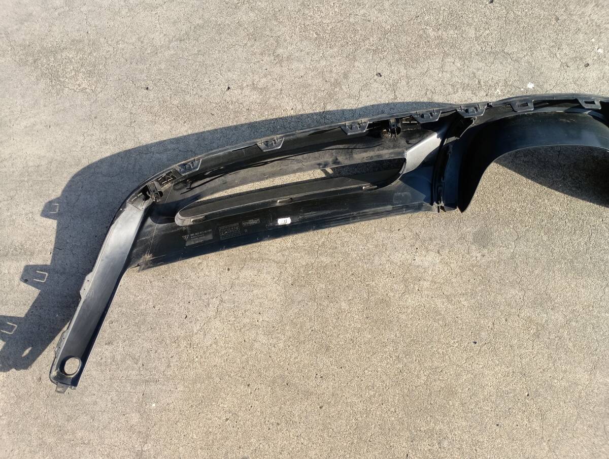 Porsche ポルシェ 981 ケイマン ボクスター 純正 リアディフューザー トリム 3点セット 98150551200 98150581100 98150551100　S3501 _画像8