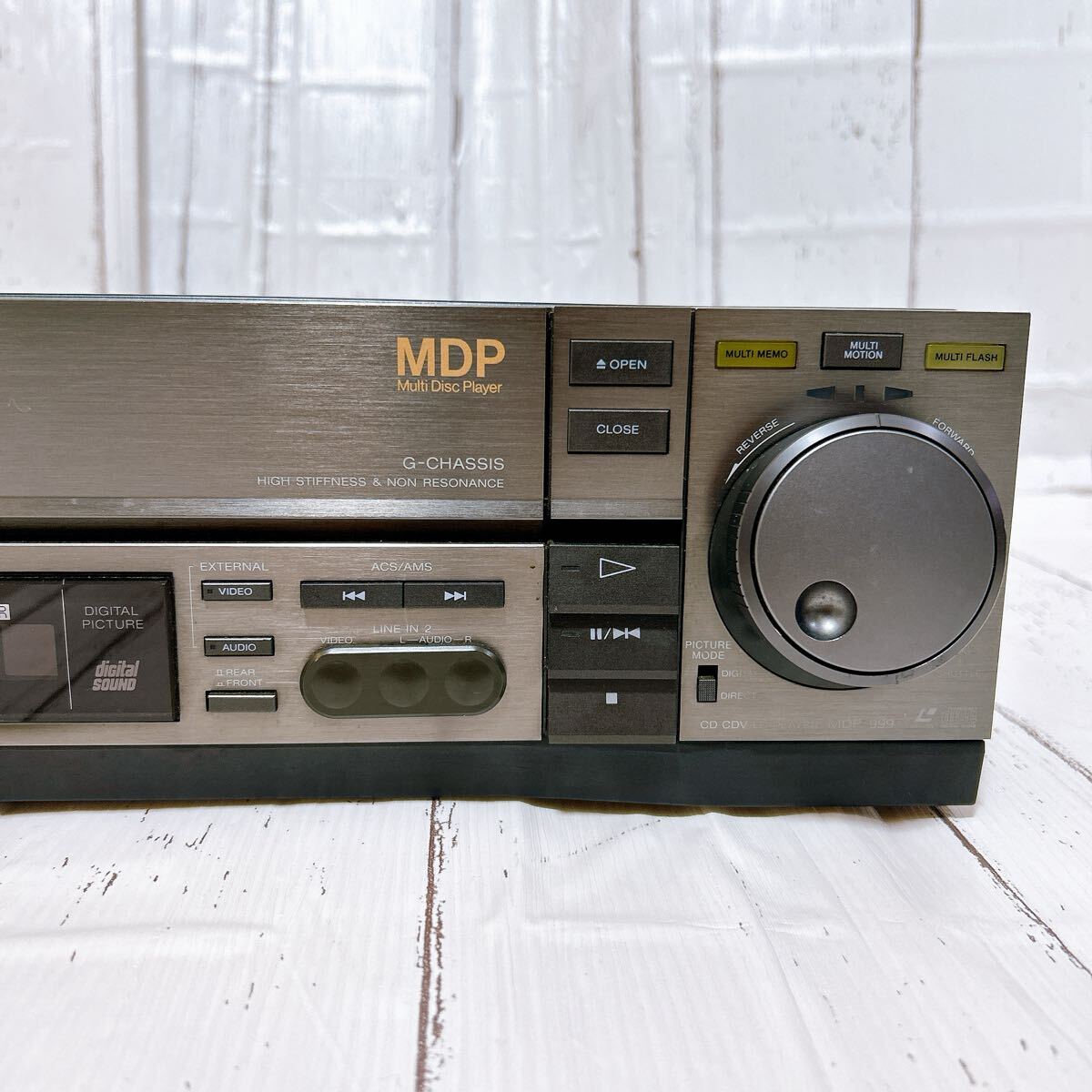 現状品 SONY LDプレーヤー MDP-999 ソニー レーザーディスク 現状品 SONY LDプレーヤー MDP-999 ソニー レーザーディスク