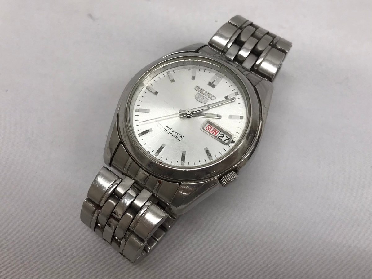美品】SEIKO セイコーファイブ 7S26ムーブメント シースルーバック