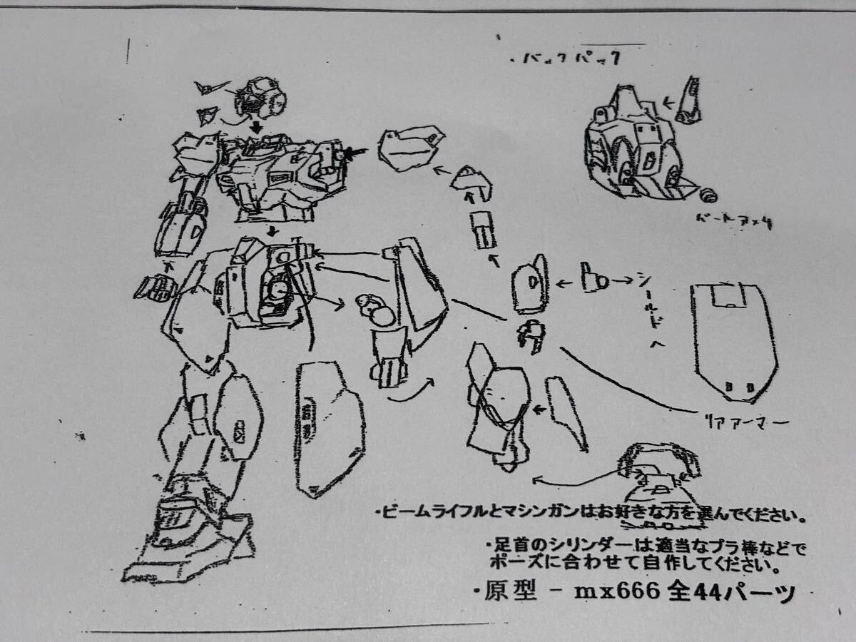 1/220 ガンダム MK-II ジオンの再興 小林誠 近藤和久 近藤版 1/220 ガンダム MK-II ジオンの再興 小林誠 近藤和久 近藤版