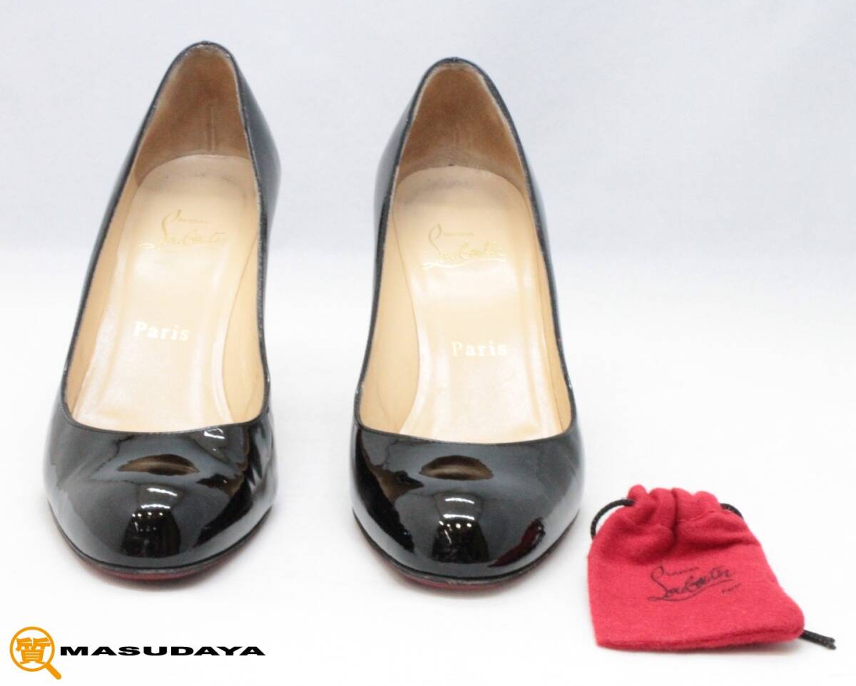 美品】Christian Louboutin クリスチャンルブタン パテント