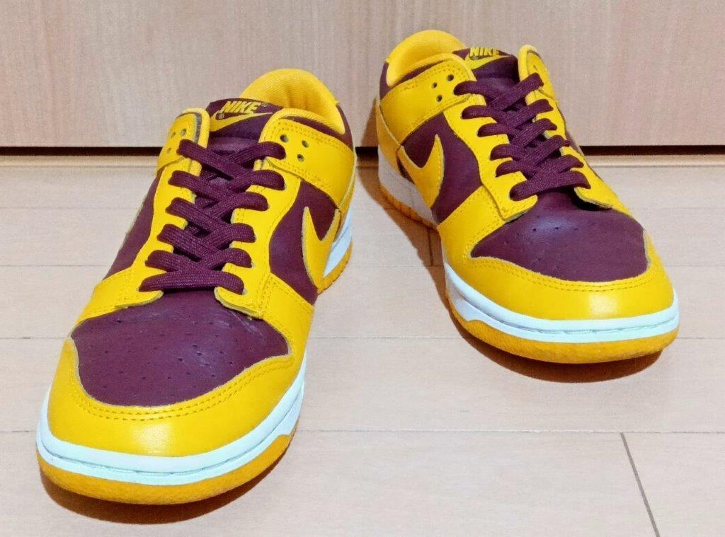 NIKE DUNK LOW RETRO ナイキダンクローレトロ アリゾナ州立大学カラー 復刻スニーカー ノンエアバスケットボールシューズ バッシュ 26cm