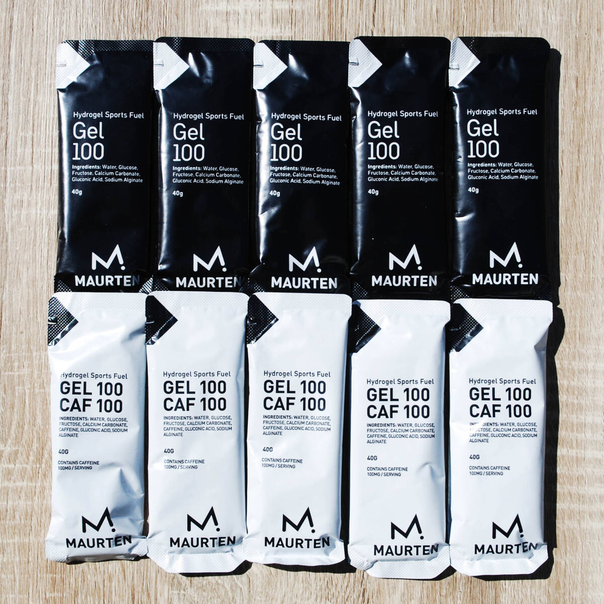 MAURTEN モルテン GEL100 CAF100(5袋) & GEL100(5袋)