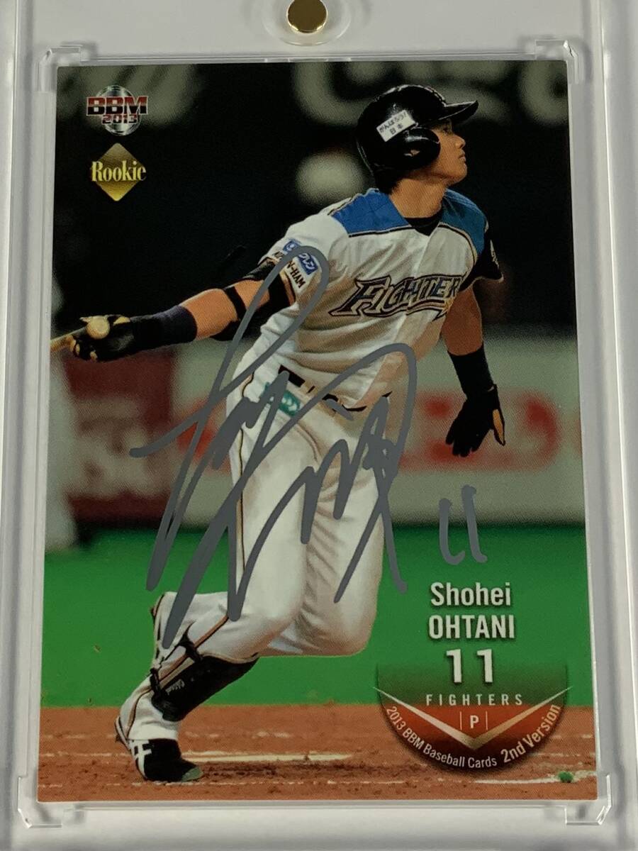 大谷翔平2013BBM 2NDバージョン シルバーサイン ルーキーカード 大谷翔平2013BBM 2NDバージョン シルバーサイン ルーキーカード