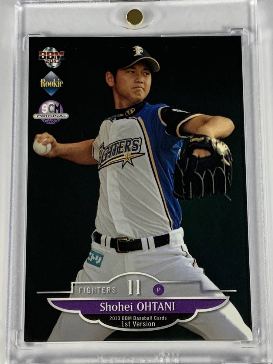 大谷翔平2013BBM 1stバージョン SCMプロモ ルーキーカード #183 大谷翔平2013BBM 1stバージョン SCMプロモ ルーキーカード #183