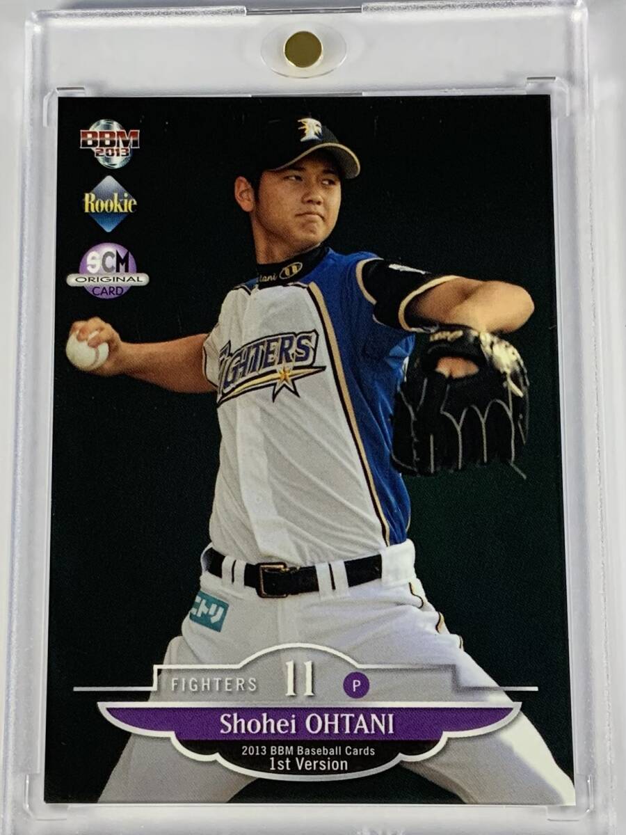 大谷翔平2013BBM 1stバージョン SCMプロモ ルーキーカード #183 大谷翔平2013BBM 1stバージョン SCMプロモ ルーキーカード #183