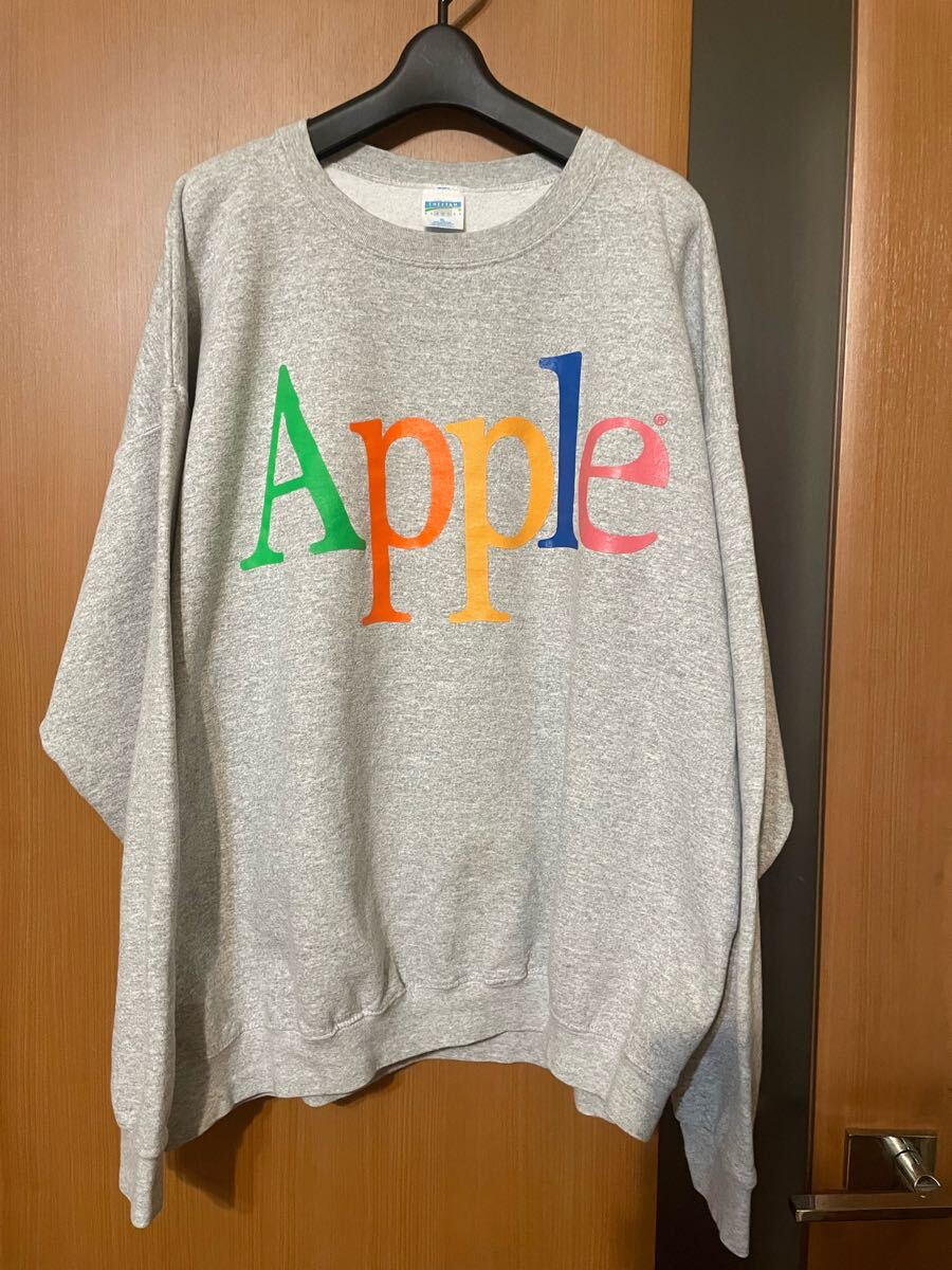 激レア スペシャル『Apple』90s USA製レインボーロゴスウェット 激レア スペシャル『Apple』90s USA製レインボーロゴスウェット