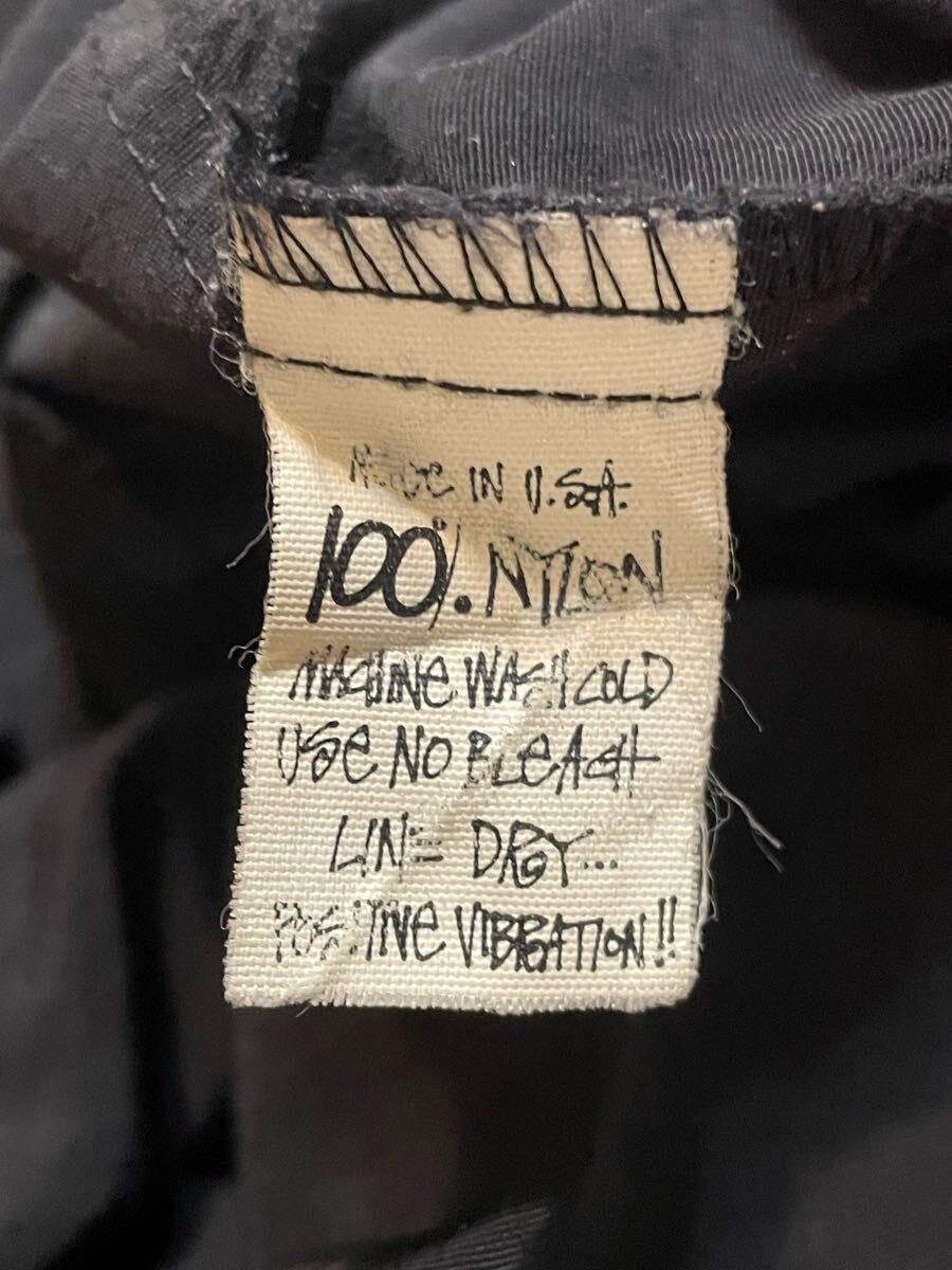 激レア アーカイブ『STUSSY』80s 黒タグUSA製 ナイロンフー 激レア アーカイブ『STUSSY』80s 黒タグUSA製 ナイロンフー
