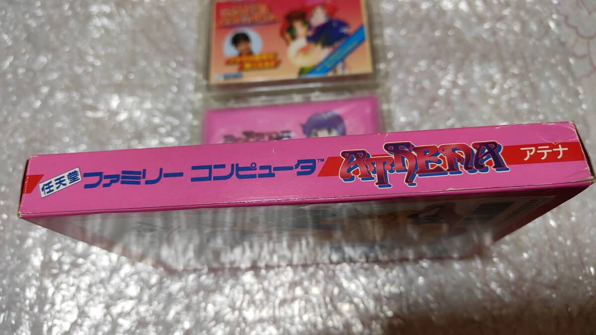 FC 激レア！ アテナ 箱説付 ☆良品・音楽テープ未開封☆ 国内