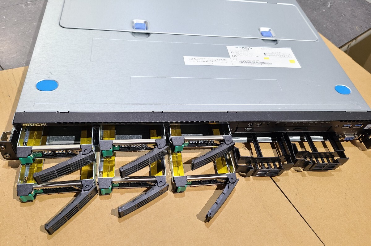 [ текущее состояние товар ] труба 1M42 HITACHI система оборудование GUA211AN-GJNANK0 CPU XEON E5-2640V3 Bios пуск OK память 8GB(×2 листов ),HDD нет,HDD крепление есть 