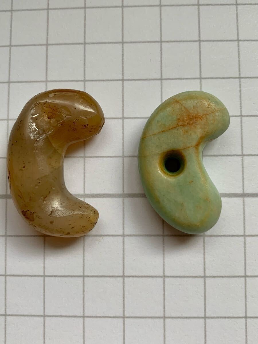古代勾玉 古墳期 糸魚川翡翠 出土大珠石笛須恵器翡翠勾玉縄文 古代勾玉 古墳期 糸魚川翡翠 出土大珠石笛須恵器翡翠勾玉縄文