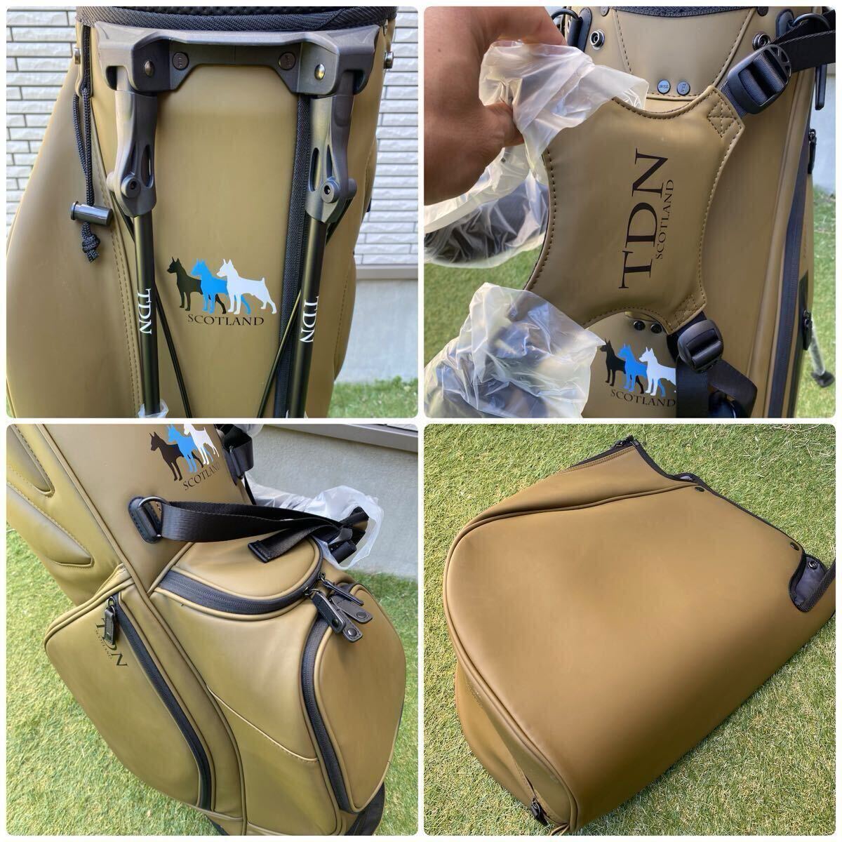 送料無料新品未使用 TDN GOLFスタンド式キャディバッグ 送料無料新品未使用 TDN GOLFスタンド式キャディバッグ