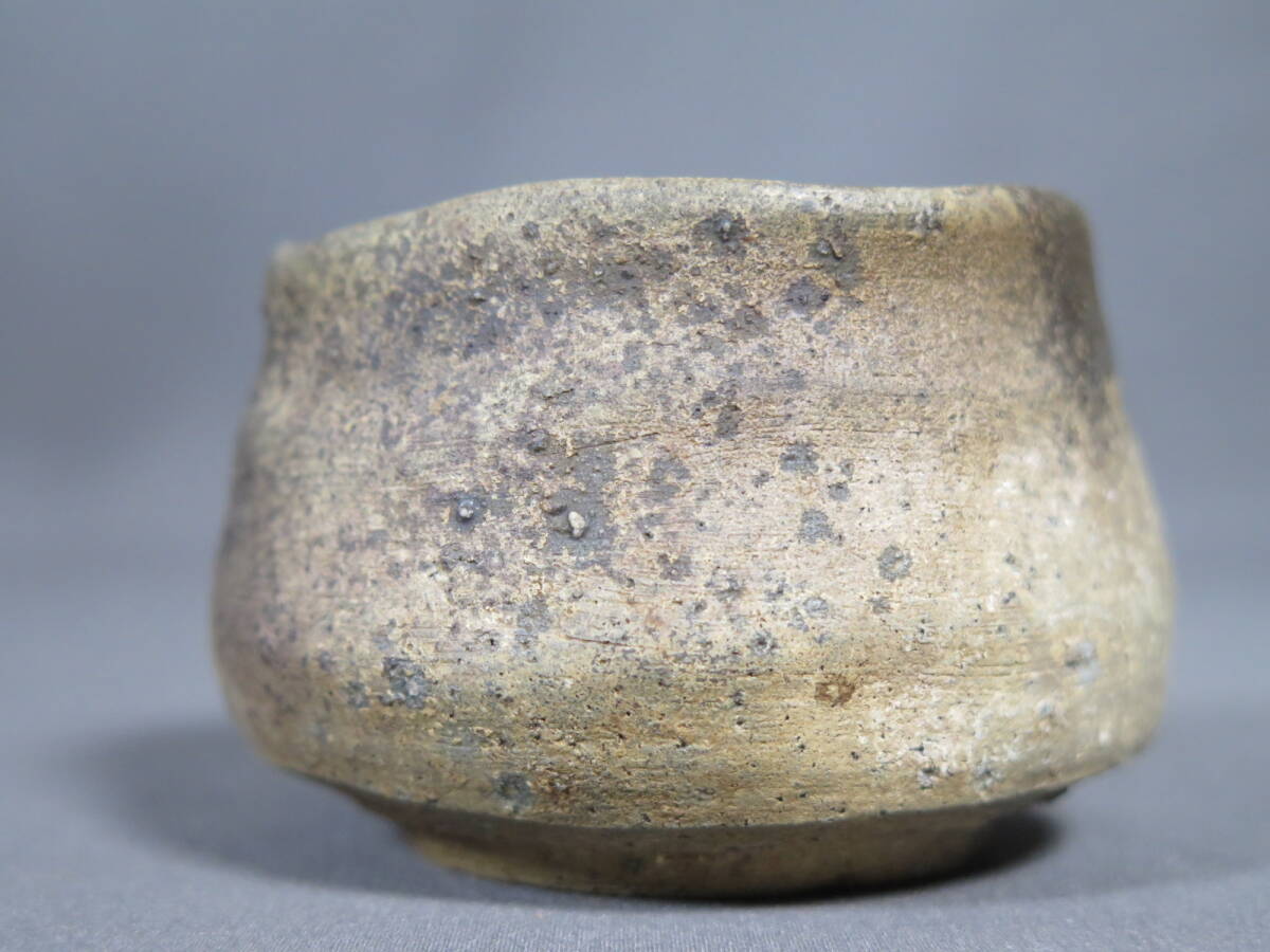 真作保証】ぐい呑み④ 備前焼 中村六郎 師 金重陶陽 共箱つき 真作保証】ぐい呑み④ 備前焼 中村六郎 師 金重陶陽 共箱つき