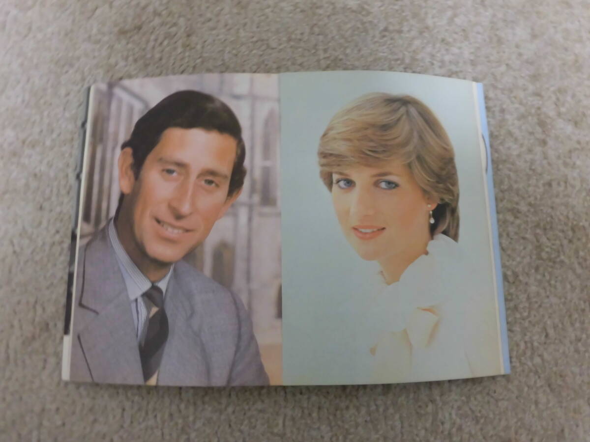 中古　レトロ★本 　冊子　記念誌★The　Royal　Betrothal（王室の婚約）イギリス王室　チャールズ皇太子　ダイアナ妃★1冊_画像4