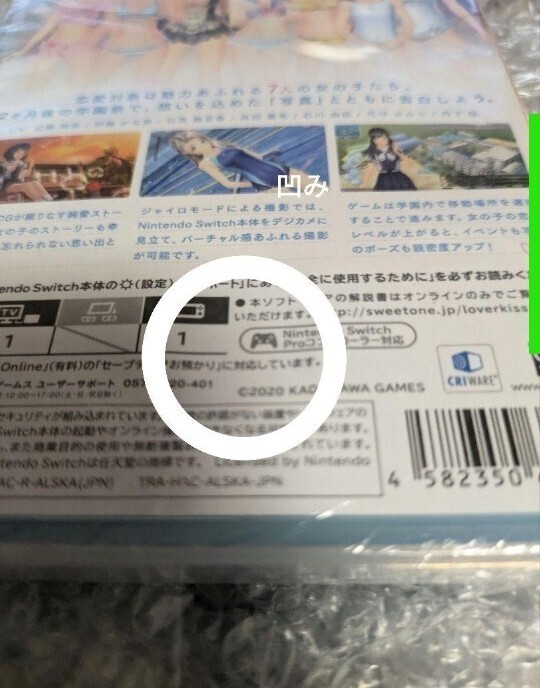 新品未開封【SWITCH】LOVER KISS コスチュームデラックスパック 新品未開封【SWITCH】LOVER KISS コスチュームデラックスパック