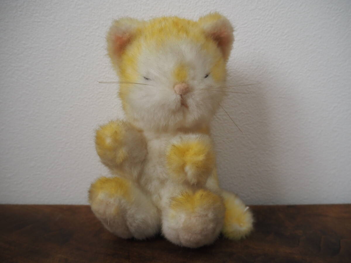 昭和レトロ Sekiguchi セキグチ 猫 オルゴール付き 曲名キラキラ