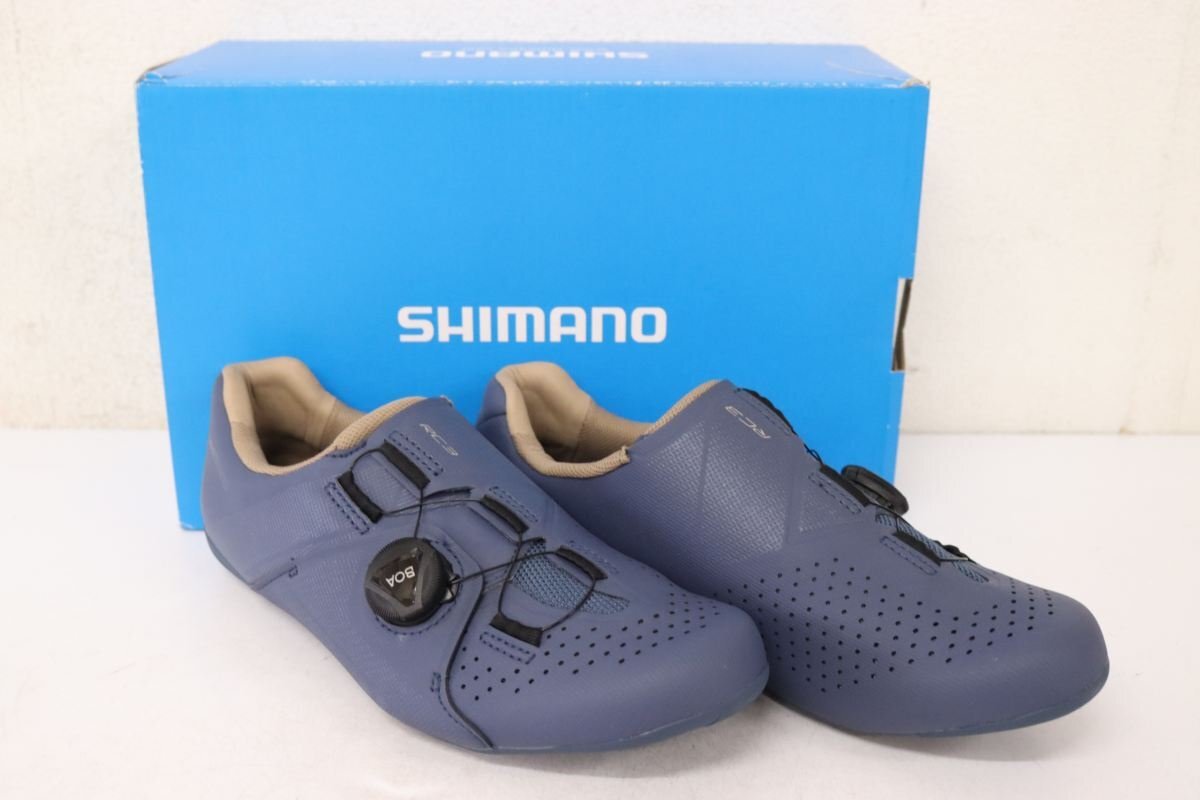 ▲SHIMANO シマノ SH-RC300W B17 W EU39 サイズ24.5cm ROAD ビンディングシューズ 未使用品