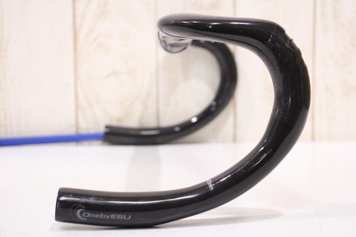 ★One by ESU ワンバイエス J-CARBON NEXT カーボンドロップハンドル 420mm(C-C) ※ジャンク品