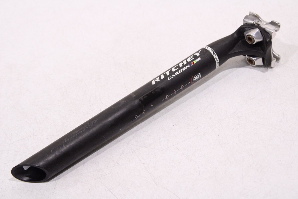 ★RITCHEY リッチー CARBON WCS カーボンシートポスト Φ27.2mm ※ジャンク品