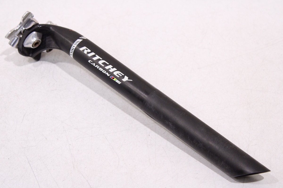 ★RITCHEY リッチー CARBON WCS カーボンシートポスト Φ27.2mm ※ジャンク品