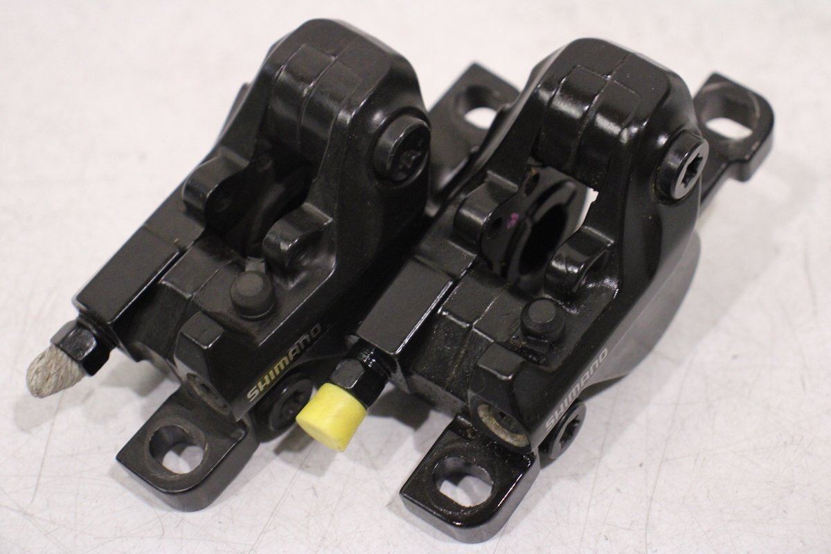 ★SHIMANO シマノ BL-MT501/BR-MT500 油圧ディスク ブレーキレバー/キャリパーセット 美品