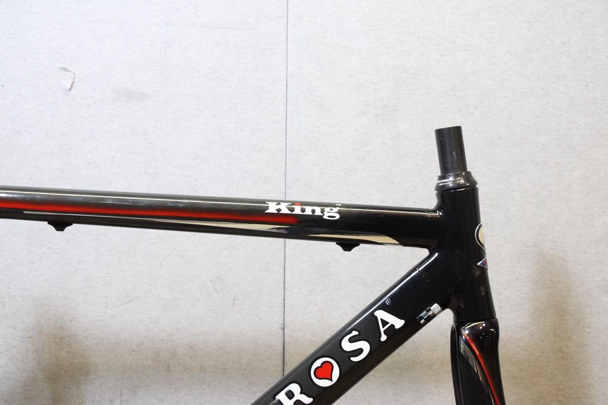 Yahoo!オークション - DE ROSA デローザ KING カーボンフレーム Yahoo!オークション - DE ROSA デローザ KING カーボンフレーム
