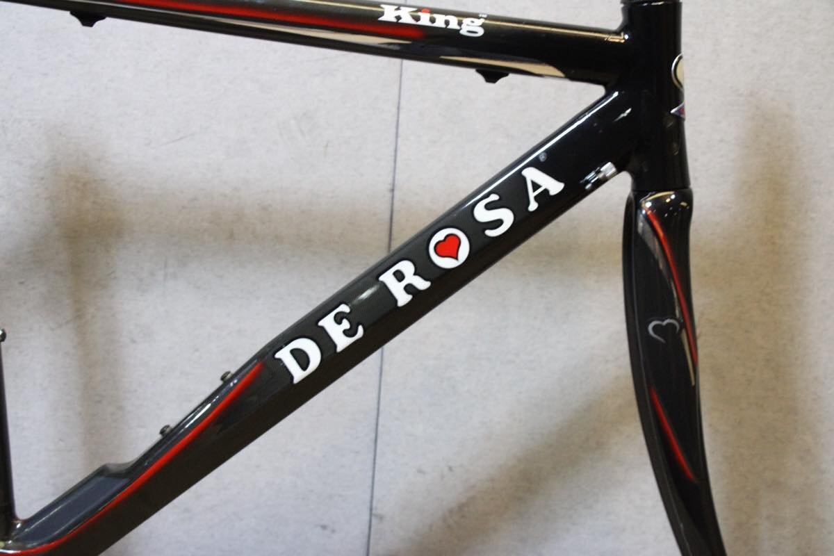 Yahoo!オークション - DE ROSA デローザ KING カーボンフレーム Yahoo!オークション - DE ROSA デローザ KING カーボンフレーム