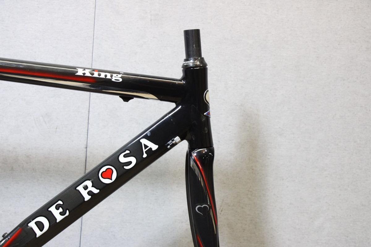 Yahoo!オークション - DE ROSA デローザ KING カーボンフレーム Yahoo!オークション - DE ROSA デローザ KING カーボンフレーム