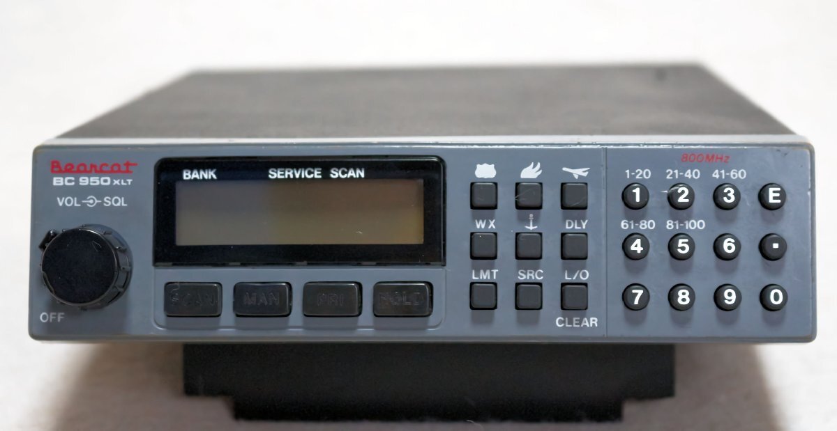 UNIDEN BC950XLT 広帯域スキャンラジオ エアーバンド 航空無線 UNIDEN BC950XLT 広帯域スキャンラジオ エアーバンド 航空無線