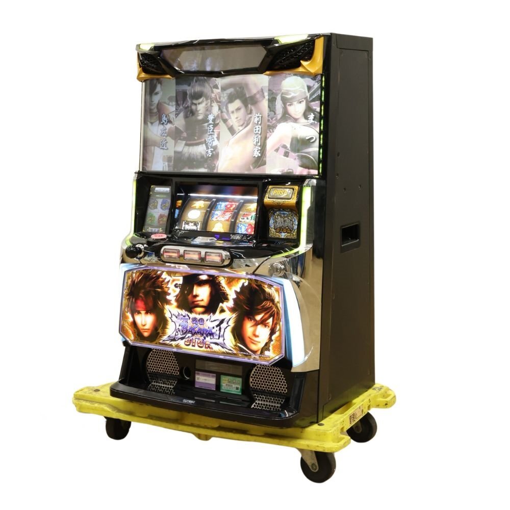 091506k4 動作品 美品 スロット台 エンターライズ L戦国BASARA 091506k4 動作品 美品 スロット台 エンターライズ L戦国BASARA