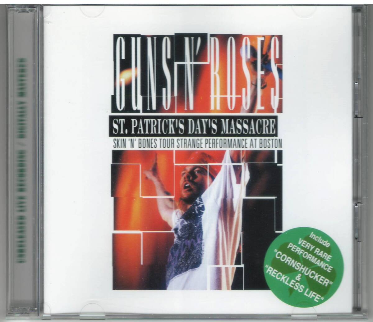 GUNS N' ROSES「ST. PATRICK'S DAY'S MASSACRE」2CD 送料込 Aces High Sound Production Skin 'N' Bones Tour 1993